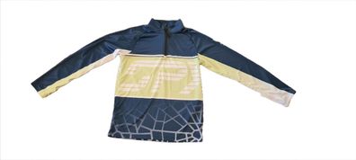 Spyder Web 1/2 Zip Langarm Shirt für Kinder - Farbe true navy - Grösse 140