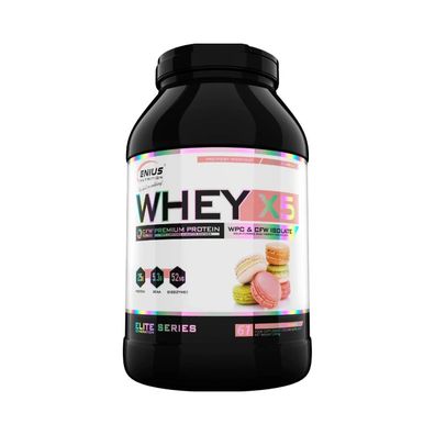 Genius Nutrition Whey-X5 (2000g) Macarons