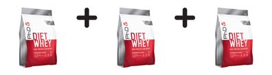 3 x PhD Diet Whey (2,2 lb) Strawberry Delight