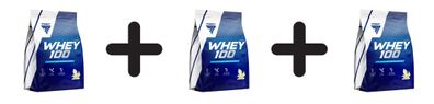 3 x Trec Nutrition Whey 100 (2275g) Vanilla