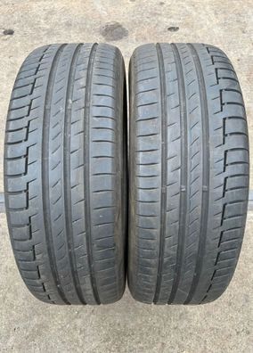 2x Sommerreifen 235/60 R18 103V Continental Premium Contact 6 DOT19 6,3-7mm