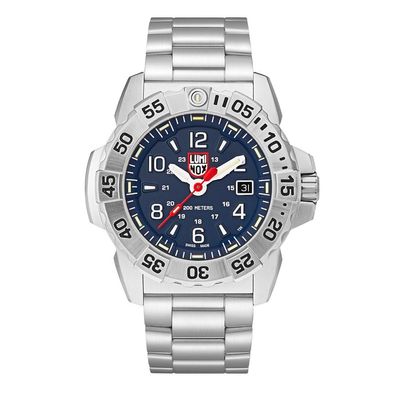 Luminox Herren Armbanduhr Navy SEAL Steel XS.3254 Saphirglas