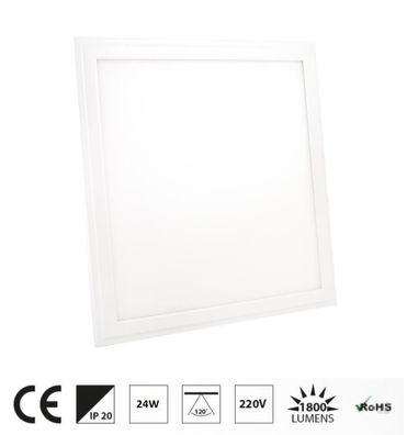 2x LED Panel 30 x 30cm Slim 24W Warmweiß 1800 lm Deckenleuchte Büro Deckenbeleuch