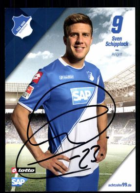 Sven Schipplock Autogrammkarte TSG Hoffenheim 2014-15 Original Signiert+ A 99517