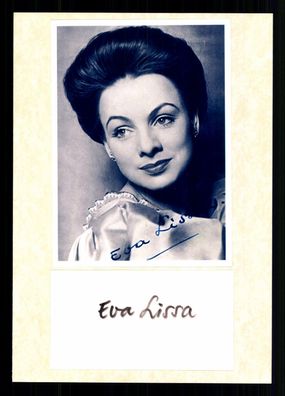 Eva Lissa 1913-1989 Original Signiert + G 41140