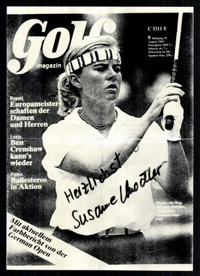 Susanne Ködler Tennis Original Signiert + G 40920