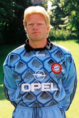 Oliver Kahn Bayern München 1996-97 seltenes Foto