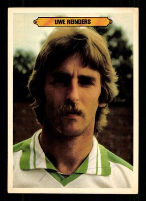 Uwe Reinders Maxi Superstars Karte 1982 Werder Bremen Original Sign. + G 41376