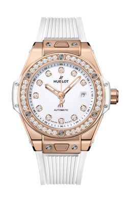 HUBLOT – 485. OE.2210. RW.1204 – BIG BANG ONE CLICK KING GOLD WEISSE Diamanten 33 MM