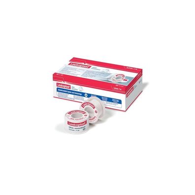 Leukoplast® skin sensitive 1,25 cm x 2,6 m im Schutzring 1St