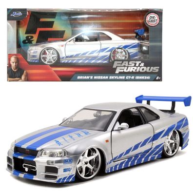 Nissan Skyline GT-R | Fast & Furious | Die-Cast Fahrzeug Collection