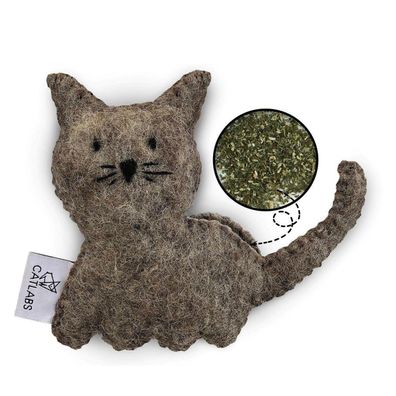 Catlabs Katzenspielzeug Spieltier mit Katzenminze