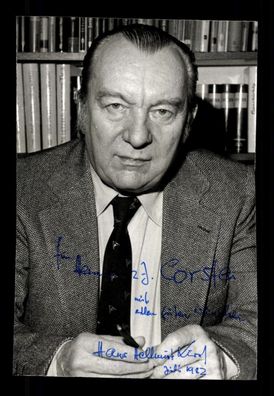 Hans Hellmut Kirst 1914-1989 Deutscher Schriftsteller Signiert # BC G 40904