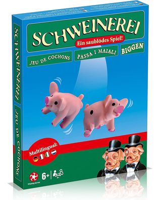 Schweinerei mehrsprachig neue Box Würfelspiel Gesellschaftsspiel Partyspiel