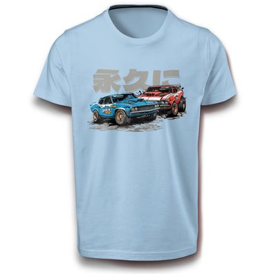 Derby Auto Rennsport Motorsport Sport Fahrzeug Rennen T-Shirt Baumwolle Fun