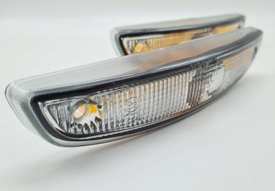 Satz Frontblinker Blinker vorne schwarz für Renault Twingo C06 93-98