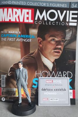 MARVEL MOVIE Collection #54 Marvel Howard Stark Figurine (The Winter Soldier) Figurin