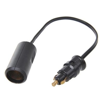 Adapterkabel von DIN-Stecker auf Zigarettenanz?nder Steckdose 25cm