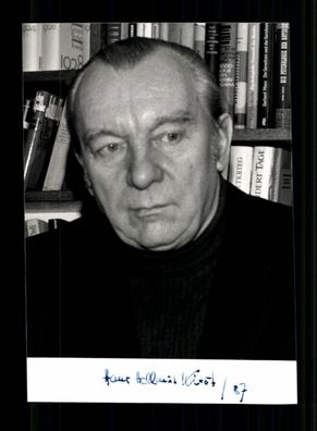 Hans Hellmut Kirst 1914-1989 Deutscher Schriftsteller Original Sign. # BC 213652