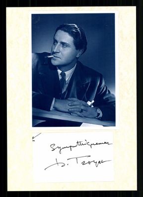 Henri Troyat 1911-2007 Schriftsteller Französisch Original Signiert # BC G 40873