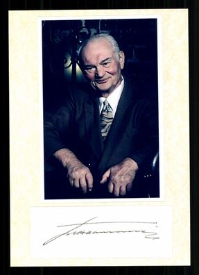 Heinz G. Konsalik 1921-1999 Deutscher Schriftsteller Original Sign # BC G 40896