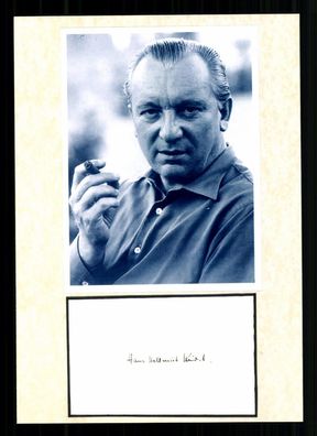 Hans Hellmut Kirst 1914-1989 Deutscher Schriftsteller Signiert # BC G 40902