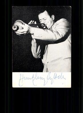 Humphrey Lyttelton 1921-2008 Britischer Trompeter Original Signiert # BC 213690