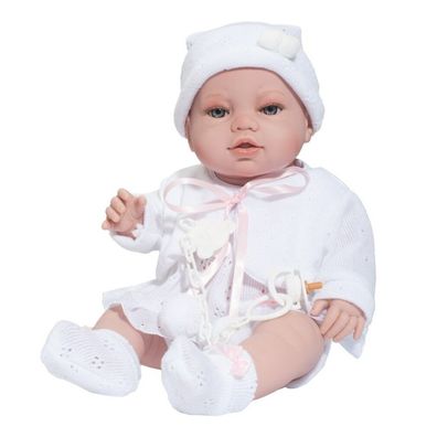 Luxus Babypuppe Berbesa Terezka 43cm