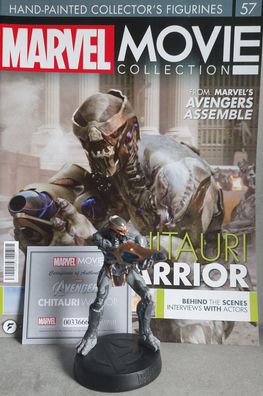 MARVEL MOVIE Collection #57 Chitauri Warrior (The Avengers) Figurine Eaglemoss englis