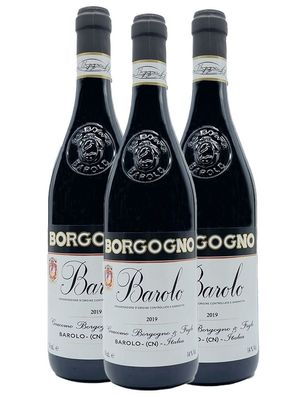 Borgogno Barolo DOCG Rosso Borgogno 2020 Piemont. 3 Flaschen