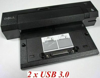 Dell Dockingstation PR02X/ K09A mit 2 x USB 3.0 für Latitude E5450 E5470 E5500
