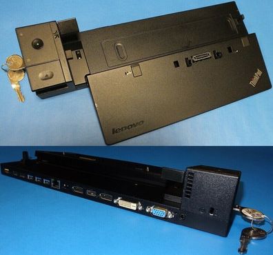 Dockingstation Lenovo ThinkPad W540/ W541/ W550 Ultra Dock 40A2 / 2x Schlüssel