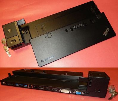 Docking Station Ultra Dock Type 40A2 für Lenovo ThinkPad T540p T550, T560, T570