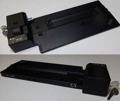 Lenovo 40AJ Ultra Dockingstation für ThinkPad T480 T490 T580 T590 Auswahl + 2xS