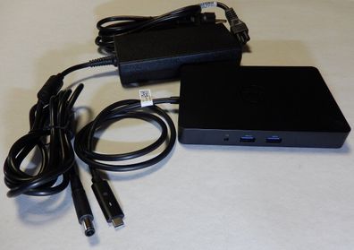 Dell WD15 USB-C Dock inkl. Original Dell 180 Watt Netzteil + Stromkabel