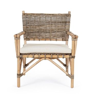 Sessel Tarifa 68,5 x 70 x 80 cm Rattan Stuhl