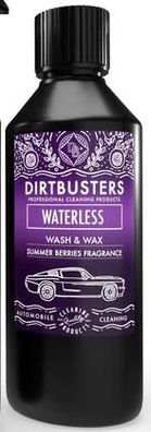 Dirtbusters wasserlose Fahrzeugreinigung Wash & Wax Sommerbeere 500 ml