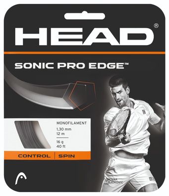 Head Sonic Pro Edge 1,30 mm 12 m Tennissaiten Tennis Strings