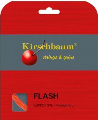 Kirschbaum Flash Orange 12 m 1,25 mm Tennissaiten saitenset