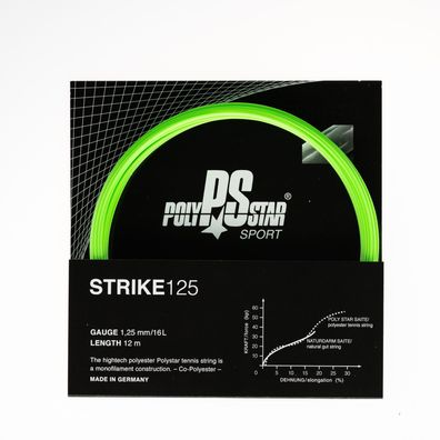 Polystar Strike Lime 12 m 1,25 mm Saitenset