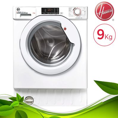 Hoover 9kg Einbau Waschmaschine vollintegrierbar Einbauwaschmaschine 1500 U min