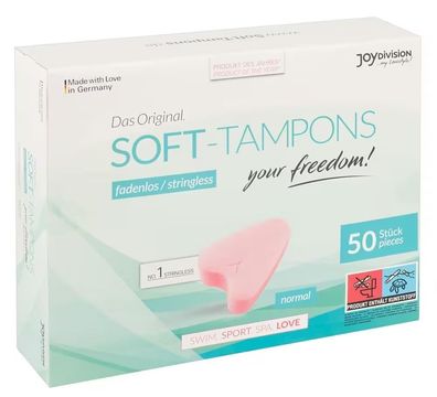 Soft-Tampons normal Joydivision Eropharm - 50 Stück