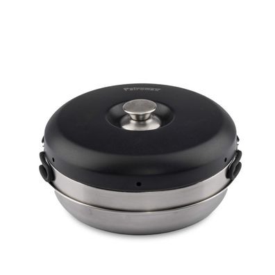 Petromax Dimego Camping Backofen Mini-Backofen mit Ober-, Unter- und Seitenhitze