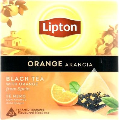 Lipton Schwarzer Tee Orange Arancia (Jaipur)
