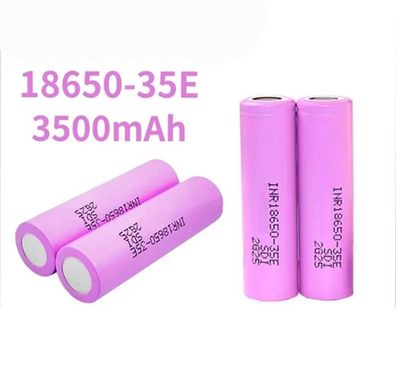 2x 3500 mAh Samsung 35E 18650 3,7 V Wiederaufladbare E-Zigarette Akku li-ion NEU