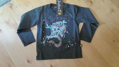 NEU TOLLES Sweater MIT Totenkopf-print IN GR.104 Neuware