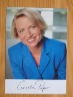 FDP Generalsekretärin Cornelia Pieper - handsigniertes Autogramm!!!