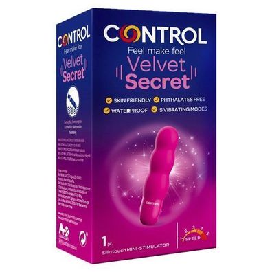 Control Velvet Secret Intim-Stimulator, 1 Stk.