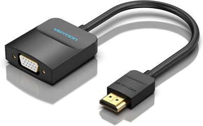 HDMI-zu-VGA-Konverter HDMI auf VGA Adapterkabel kompatibel mit PS4, PS5 und Xbox