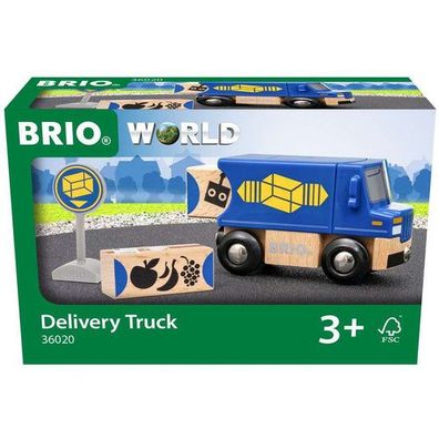 BRIO 63602000 BRIO Zustell-Fahrzeug